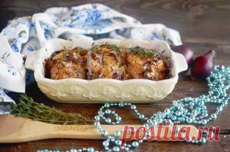 Курочка по-французски с луком - пошаговый рецепт с фото на Повар.ру