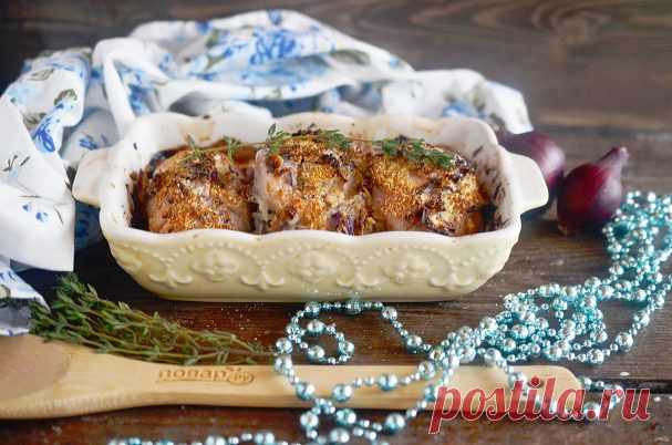 Курочка по-французски с луком - пошаговый рецепт с фото на Повар.ру