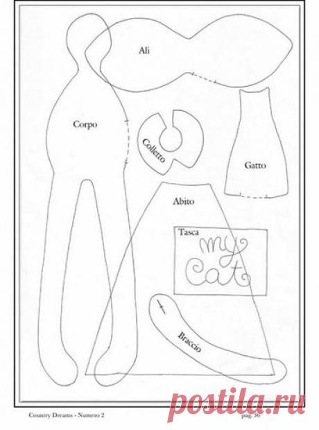 Кукла Тильда - выкройки куклы (много). МК - Куклы - Игрушки - Каталог статей - УМЕЛЫЕ РУЧКИ - Поделки своими руками