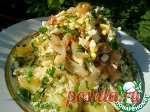 Пшено с картофелем и луком - кулинарный рецепт