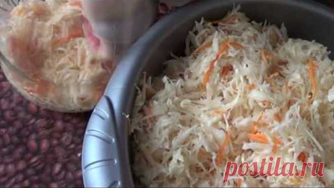 Квашеная Капуста. Рецепт проверенный годами Заготовки на зиму.