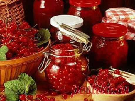 Джем из красной смородины - рецепт на зиму