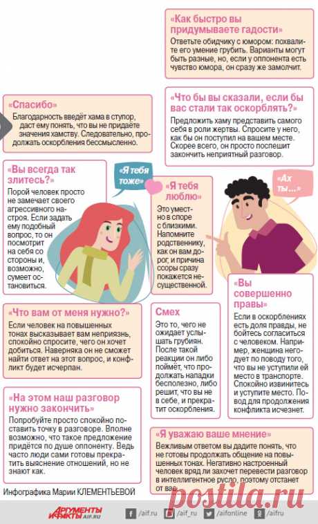 Какими фразами можно поставить хама на место? | Психология жизни | Здоровье | Аргументы и Факты