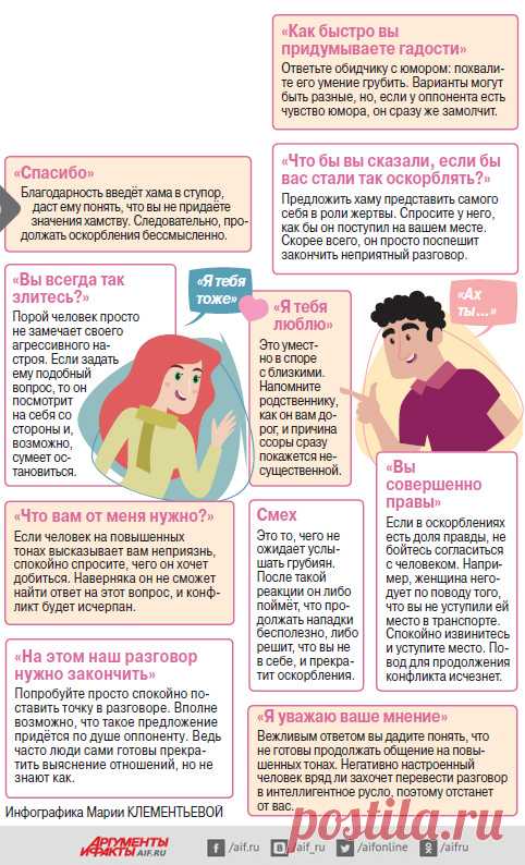Какими фразами можно поставить хама на место? | Психология жизни | Здоровье | Аргументы и Факты