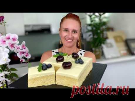 МОЛОЧНЫЙ ТОРТ-ПИРОЖНОЕ “Три молока” тает во рту очень нежный и вкусный Люда Изи Кук milk cake recipe