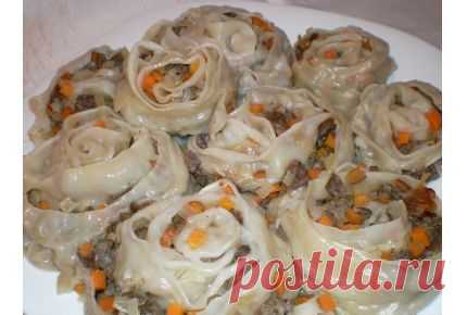 Как приготовить гюль манты - рецепт, ингридиенты и фотографии