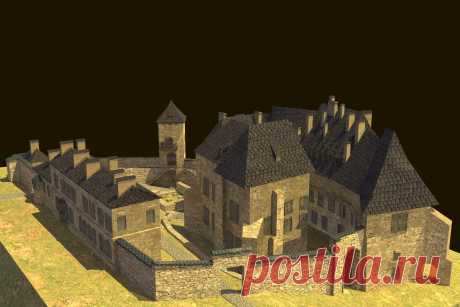 Saltworks Castle in Wieliczka Cracow Poland 3D Модель in Здания 3DExport