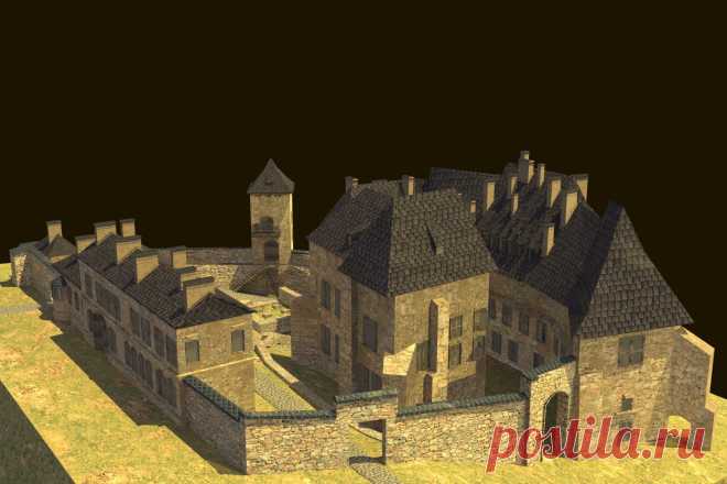 Saltworks Castle in Wieliczka Cracow Poland 3D Модель in Здания 3DExport