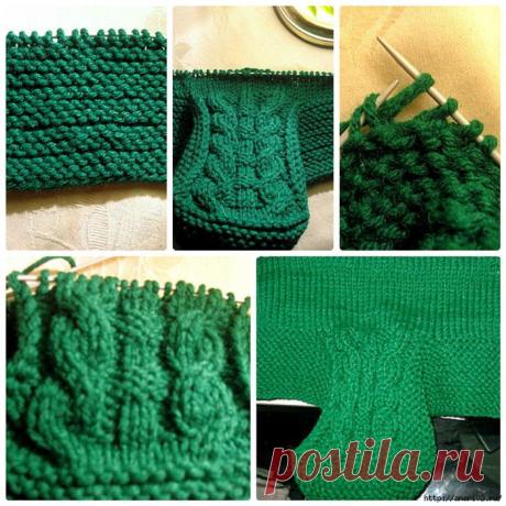 Вязание носков по способу пинеток.