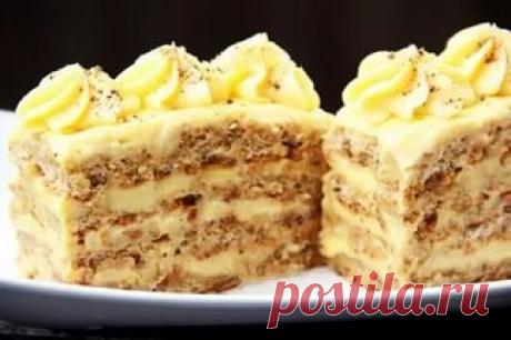 Кулинария >Ореховые пирожные.