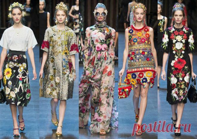Dolce & Gabbana весна-лето 2016 (часть 1)