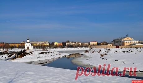 Фото: Устье Тьмаки при впадении в Волгу.. Николай Попов. Город - Фото и фотограф на Расфокусе.
