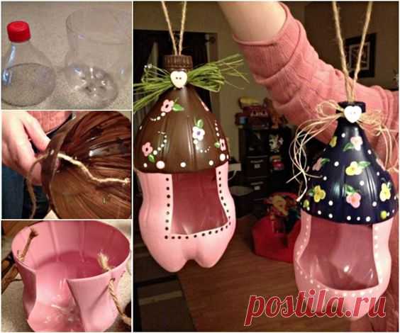 Поделки из пластиковых бутылок