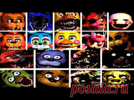 Five Nights at Freddy's 3 HISTORY | All Jumpscares FNAF 1-3 (18+) - YouTube