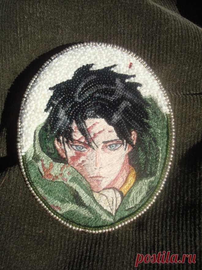 Леви Аккерман (аниме Shingeki no Kyojin) | biser.info - всё о бисере и бисерном творчестве