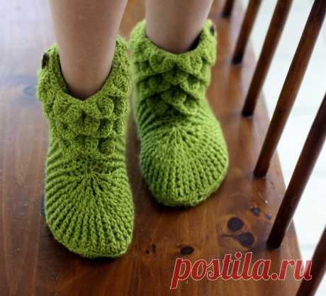 Боты - &quot;Крокодильчики&quot; Crocodile Stitch Boots
