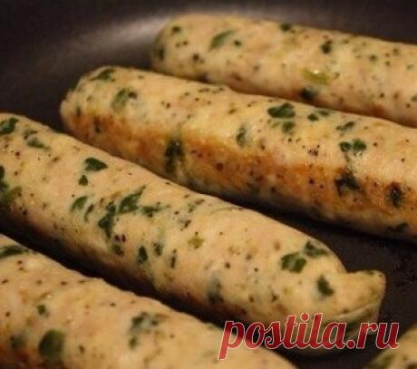 Куриные сосиски
