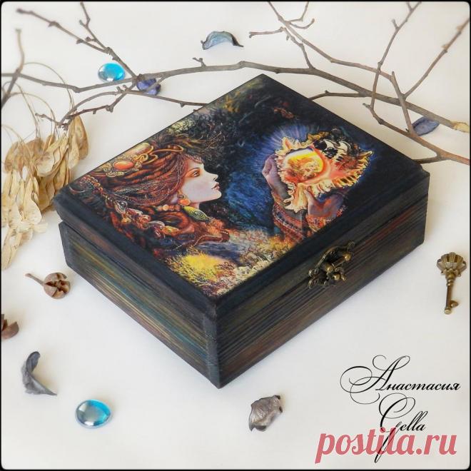 Декупаж - Сайт любителей декупажа - DCPG.RU | Шкатулка 