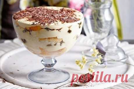 ТИРАМИСУ: БЫСТРО И ВКУСНО

ИНГРЕДИЕНТЫ:
● 200 гр. любого песочного печенья
● 200 гр. нежирного творога
● 100 гр. сметаны
● 50 гр. сахара
● 1 ч. л кофе
● ваниль
● какао

ПРИГОТОВЛЕНИЕ:
Смешать в блендере творог, сметану, сахар и ваниль до однородной массы. Приготовить кофе ( я брала обычный растворимый). Окунаем печенье на 5 сек. в кофе. Затем поочередно выкладывая слои из печенья и крема формируем десерт ( я это делала в стеклянной чашке). Присыпать какао через ситечко. Ос...