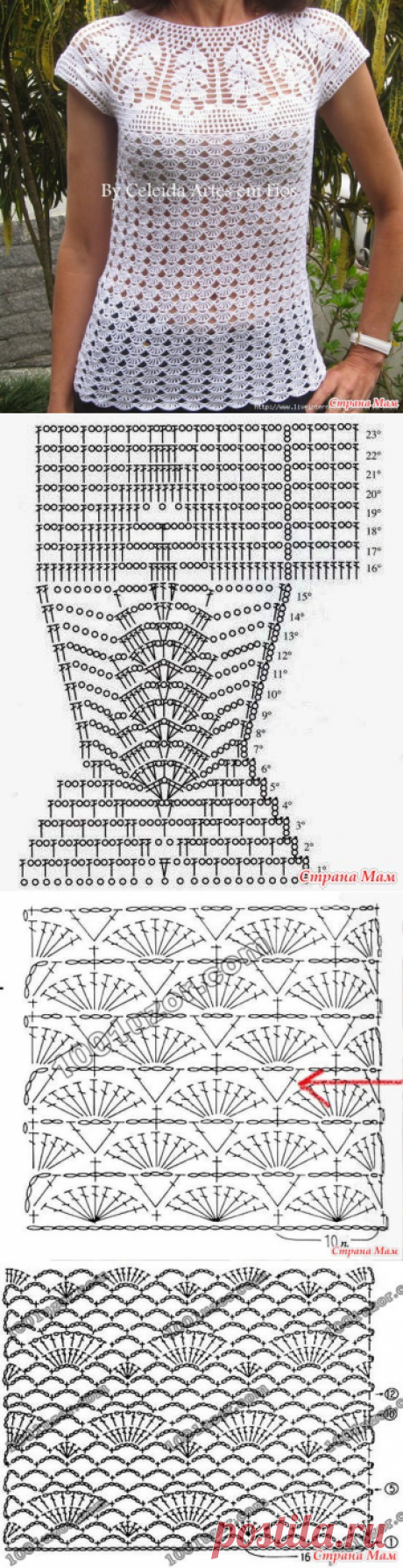 Топ &quot;Весенние листочки&quot;