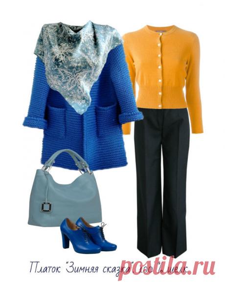 Батик платок Зимняя сказка – купить в интернет-магазине на Ярмарке Мастеров с доставкой - 7BHJFRU | Архангельск