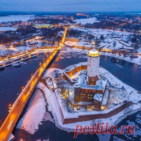 Россия, Выборг зимой