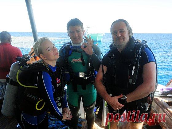Дайвинг в Хургаде | Дайверы | Алексей и Алиса