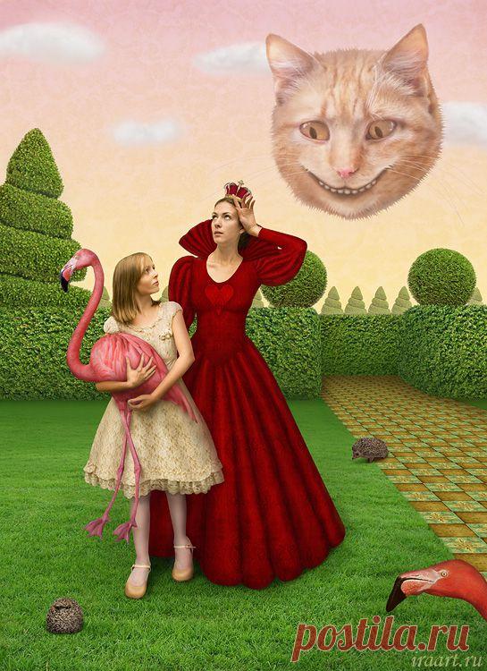 35PHOTO - Иринушка - Алиса в стане чудес. Крокет у королевы