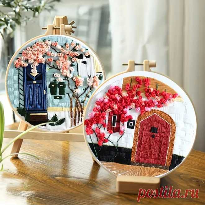 1 шт. Набор для вышивания «сделай сам» «строительный - Temu Moldova