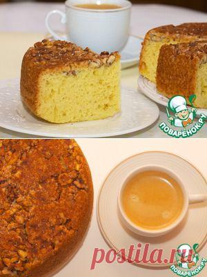 Пирог с грецкими орехами - кулинарный рецепт