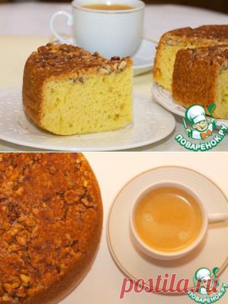 Пирог с грецкими орехами - кулинарный рецепт