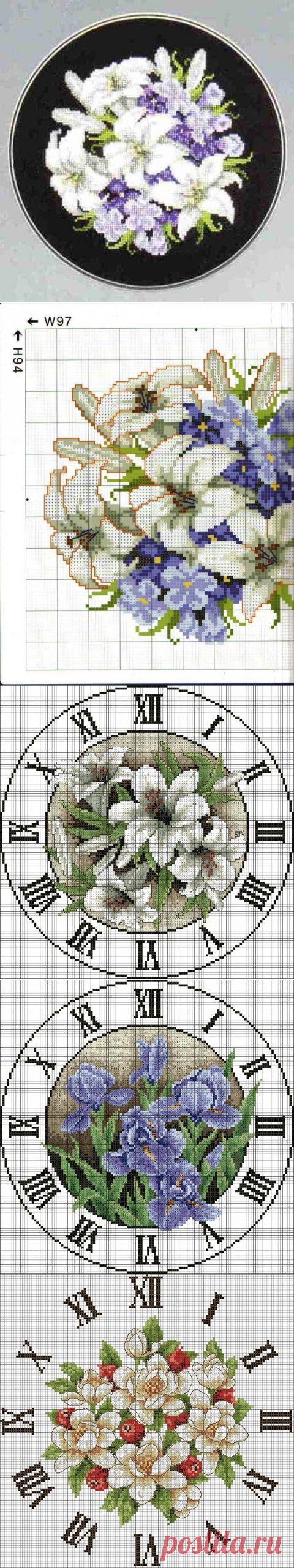 Лилия на черном / Схемы вышивки крестиком / PassionForum - мастер-классы по рукоделию