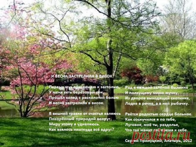 И весна застрелила в висок (стихи)