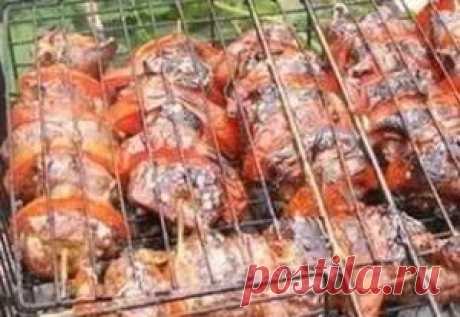 Нежнейший шашлык из печени