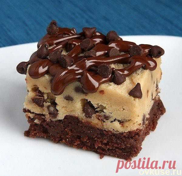 Брауни с шоколадной крошкой - Простые рецепты Овкусе.ру