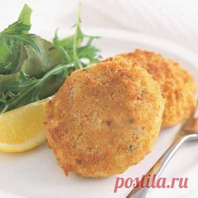 Рыбные котлеты с яйцом и овсянкой