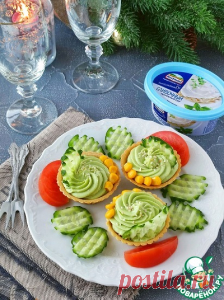 Холодная закуска "Курочка под снегом" Кулинарный рецепт