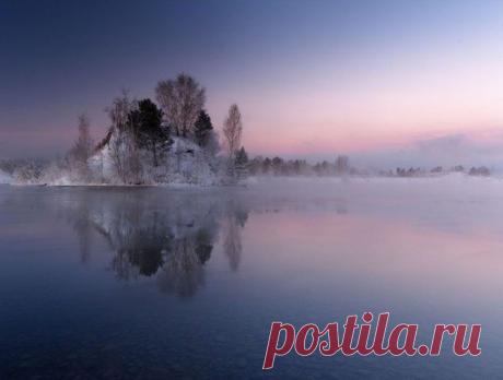 Рассвет на Ангаре | Дикая природа России / Туристический спутник