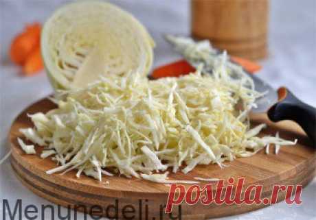 Рецепт квашеной капусты классический