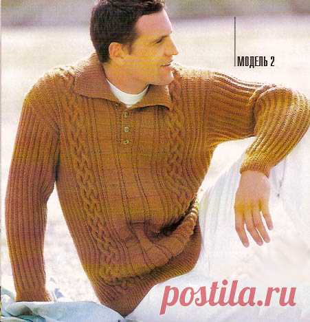 Вязание для мужчин (с описаниями)