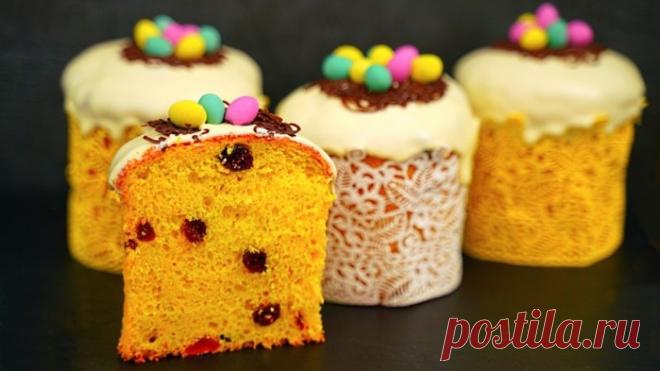 Такой КУЛИЧ всегда получается нежным,мягким и очень вкусным