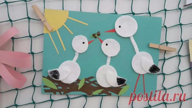 Поделки из ватных дисков. Много идей своими руками для детей Часто совершенно обычным вещам можно найти необычное применение.  И я предлагаю вам по-новому посмотреть на окружающие вас предметы. Для этого