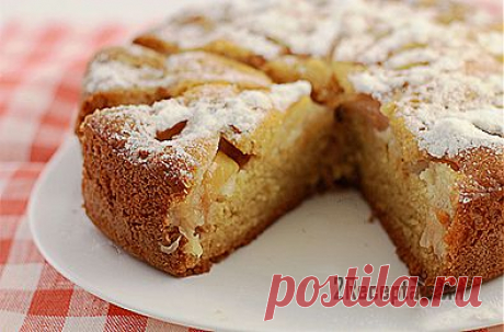 Английский яблочный пирог в мультиварке