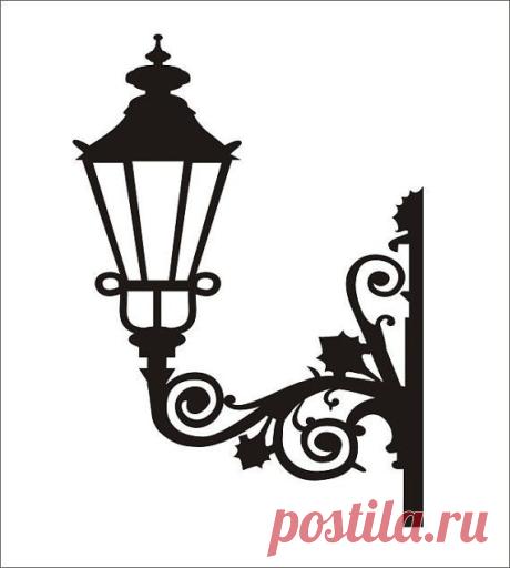 Vintage French Lamp Stencil Flourish LARGE 10.5" Tall x 8.5" Wide DIY Pillows…