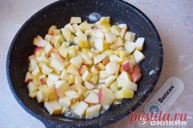 Пирожки с яблоками, жареные на сковороде: рецепт с фото пошагово