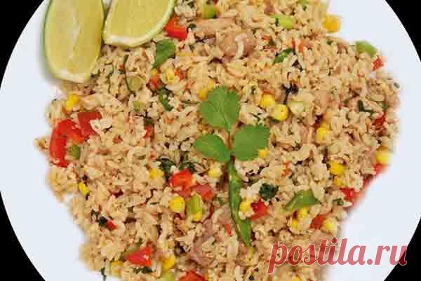 Жареный рис по тайски - на vse-o-ede-online.ru Жареный рис по тайски. Рецепт. Такой жареный рис мне довелось впервые попробовать в Таиланде, находясь там в туристической поездке.
