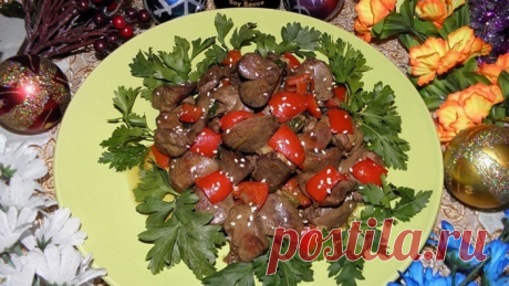 Куриная печень в мультиварке / Простые рецепты