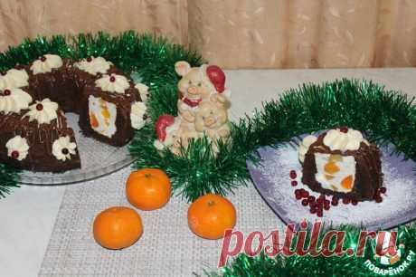 Новогодний торт Кулинарный рецепт(***)