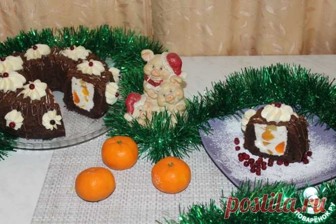 Новогодний торт Кулинарный рецепт(***)
