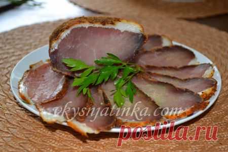 Вяленое мясо в домашних условиях - рецепт с фото